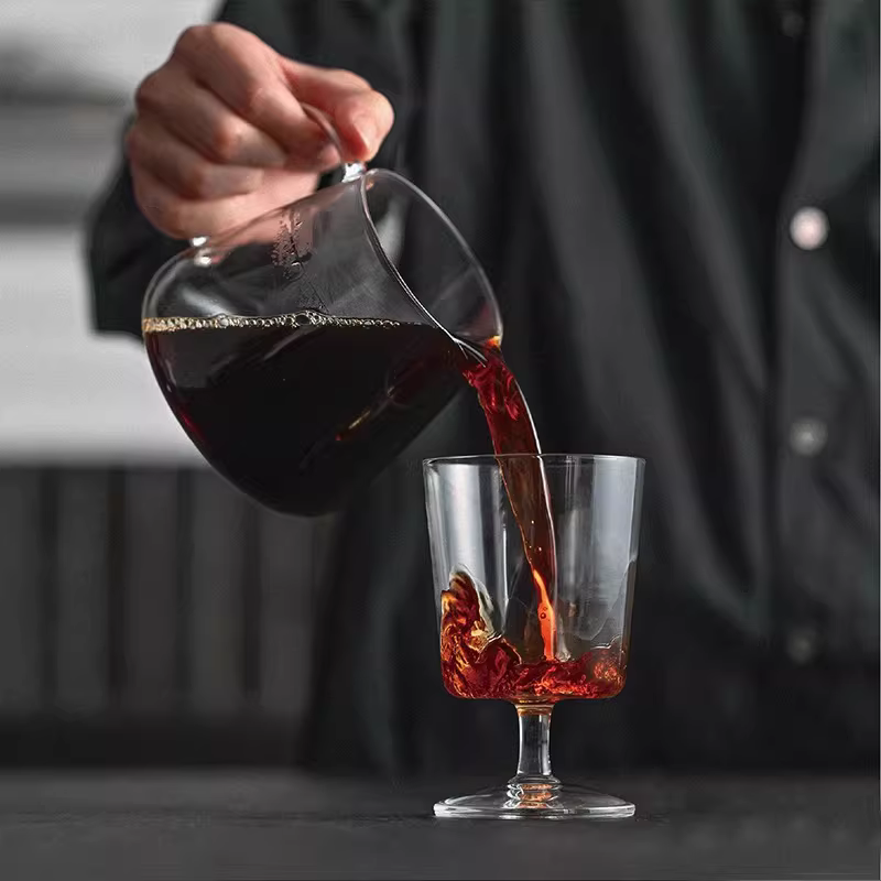 Bình pha cà phê HARIO bằng thủy tinh chịu nhiệt V60, bình pha cà phê kiểu đổ, bình lọc kiểu Mỹ, bình lọc nhỏ gọn