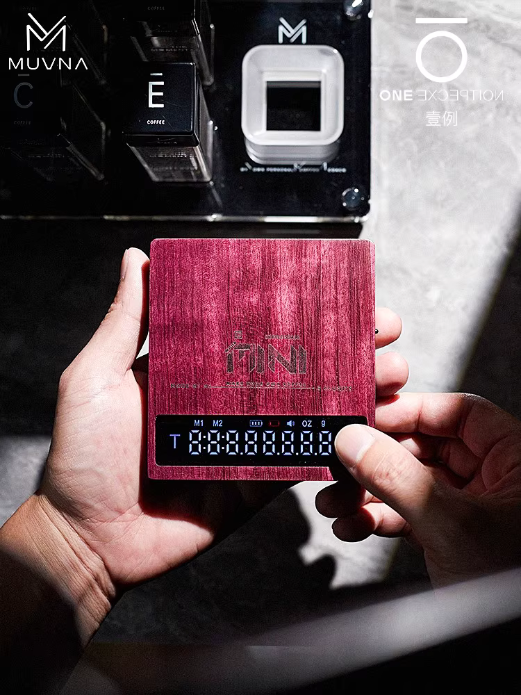 Cân điện tử pha cà phê MUVNA MINI kiểu Ý, hẹn giờ pha thủ công, cân thông minh mini, đo tốc độ dòng chảy, tỷ lệ bột-nước