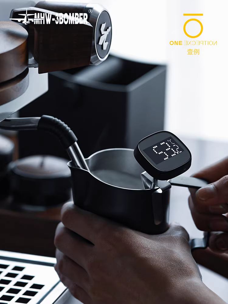 Nhiệt kế kỹ thuật số Bomber MHW dùng cho cà phê pha thủ công, nghệ thuật pha cà phê sữa, tạo bọt sữa, kim đo nhiệt độ điện tử