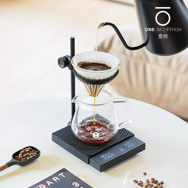 Taimo Black Mirror DUO Cân điện tử pha cà phê bằng tay thông minh Đo lường kép Cuộc thi pha cà phê Cân kép Du Jia Ning Zheng Huanxing