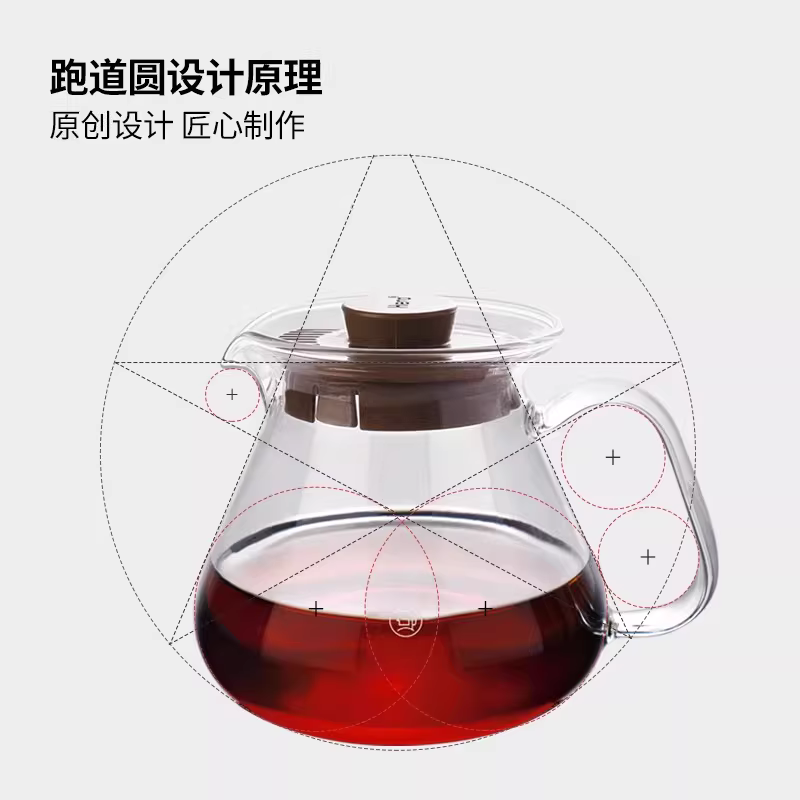 Bình pha cà phê Hero, có thể đun nóng và chịu nhiệt độ cao, bình cà phê kiểu Mỹ, bình lọc nhỏ giọt gia dụng, Hario.