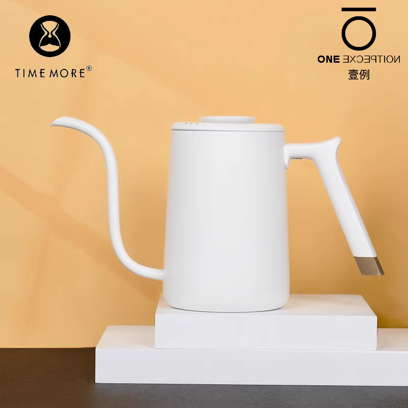 Bình pha cà phê Taimo Pure Pour-over, bình pha cà phê kiểu nhỏ giọt có vòi dài, miệng nhỏ, bằng thép không gỉ