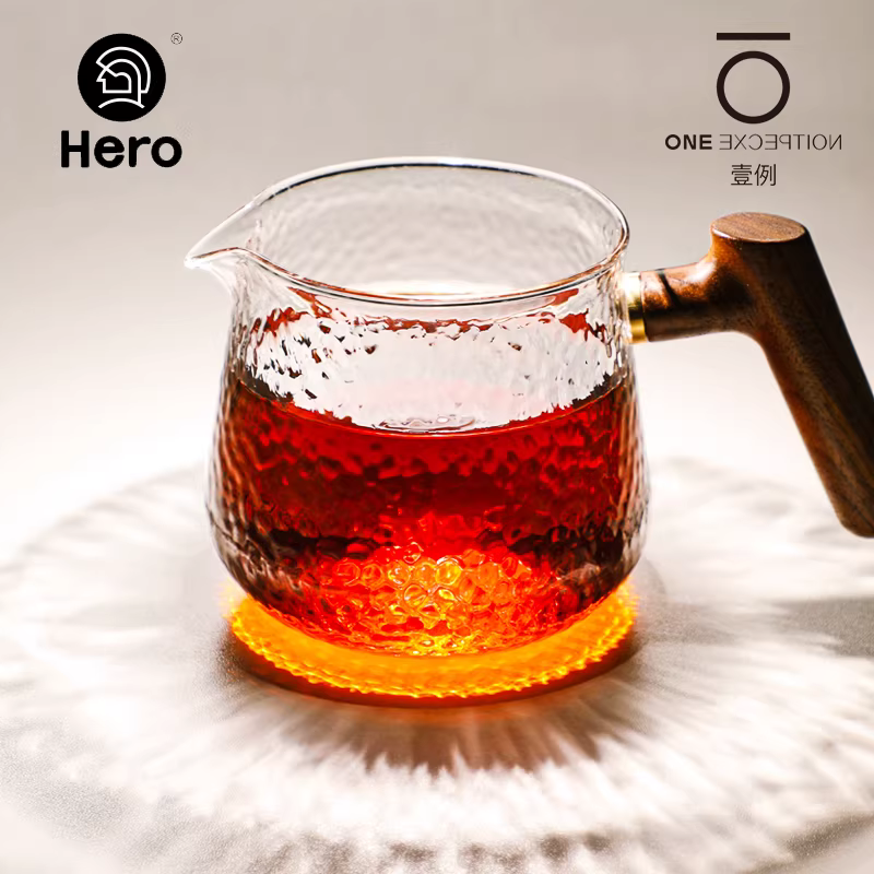 Cốc chia sẻ kiểu Nhật Bản có họa tiết búa, cốc đơn, cốc cà phê thủy tinh trong suốt, chịu nhiệt cao, cốc trà nước chống trơn trượt, cốc rượu đậm đặc