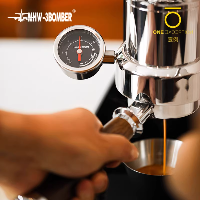 Máy pha cà phê Espresso Bomber MHW Sonic S7, kiểu cần gạt tay, áp suất tay, 58mm, spicy mom LELIT