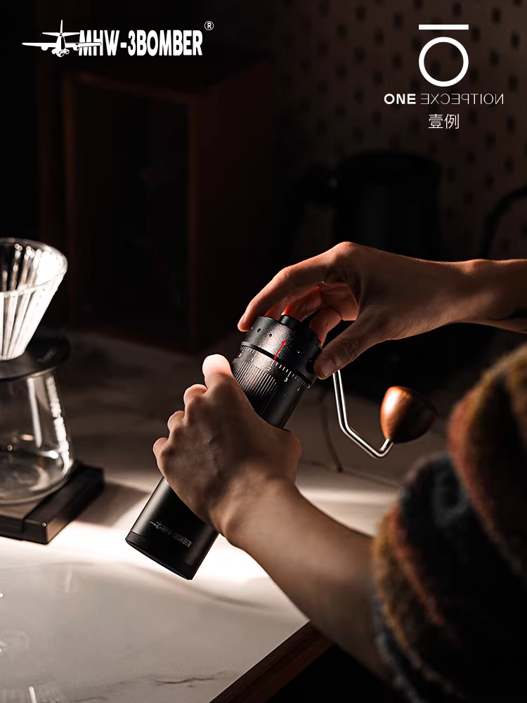 Máy xay cà phê thủ công Bomber MHW Blade R3 có độ chính xác cao, điều chỉnh bên ngoài, xay cà phê espresso thủ công