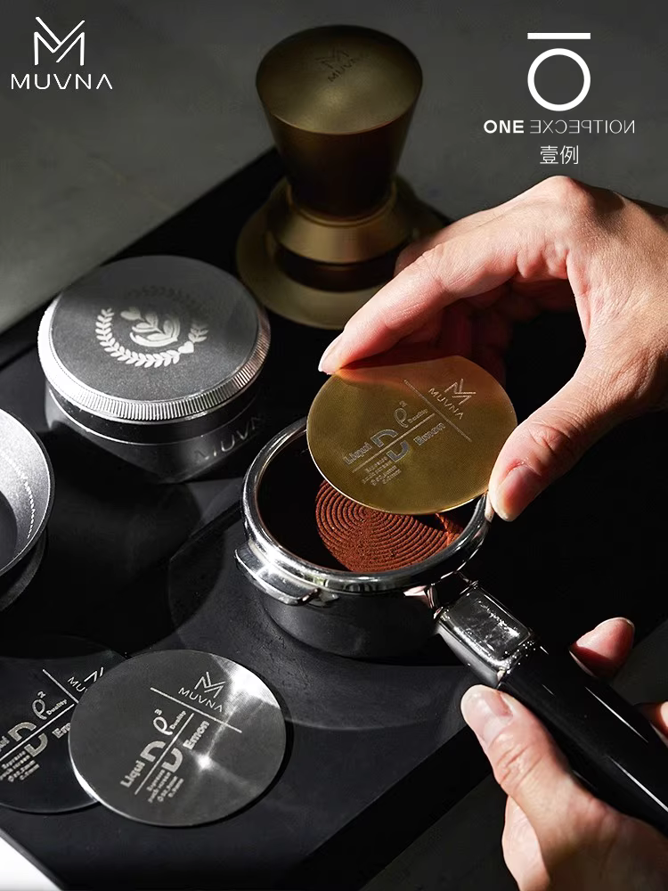 Máy pha cà phê Espresso MUVNA, hệ thống phân phối nước thứ cấp, tay cầm 51~58, bộ lọc chiết xuất đĩa nung kết, máy làm bomb lọc.