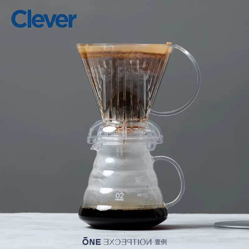 Mr. Clever Đài Loan, Trung Quốc, cốc thông minh hình quạt, cốc lọc cà phê pha thủ công, bộ lọc nhỏ giọt, bình pha cà phê ngâm