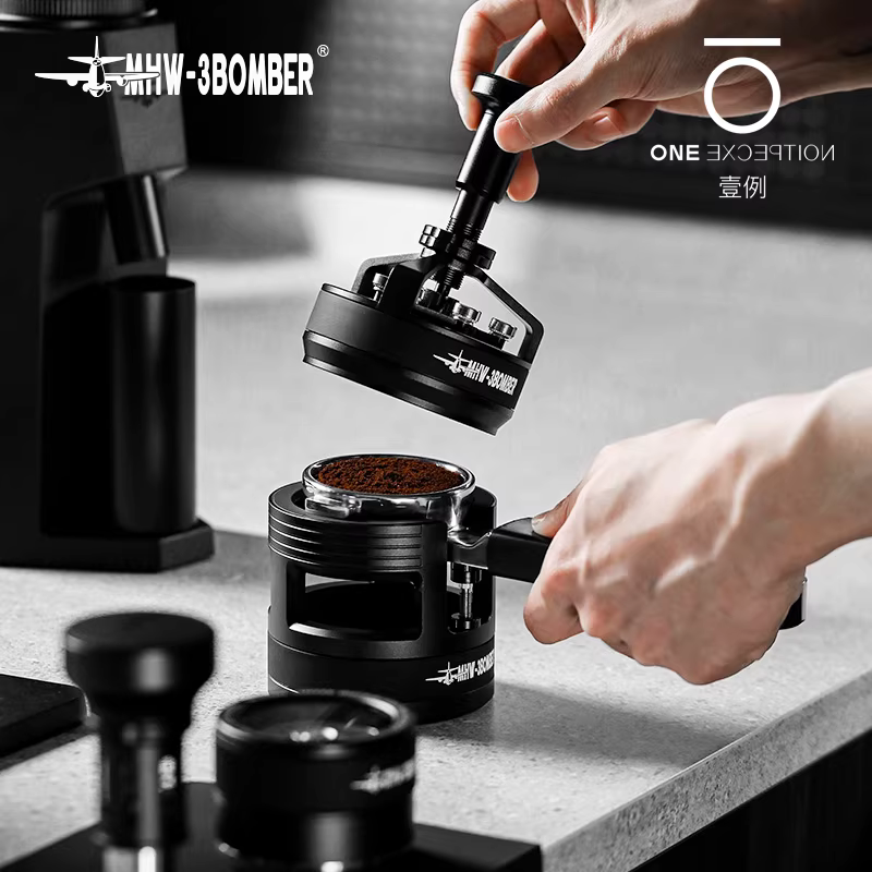 Máy pha cà phê dòng Bomber MHW, tay cầm tự động, bộ phận cấp bột không cần dùng tay, thảm ép bột, Spice Mom 58mm, chuyên dụng cho cà phê khó tan