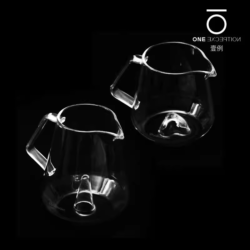 Bình pha cà phê kiểu Mỹ bằng kính, pha cà phê thủ công, kiểu dáng studioxoxo tower, dùng được cho cả pha cà phê truyền thống và cà phê phin.