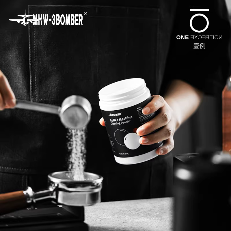 Bột tẩy cặn, chất tẩy rửa, viên vệ sinh máy pha cà phê Espresso Bomber MHW, viên vệ sinh máy xay cà phê dạng hạt