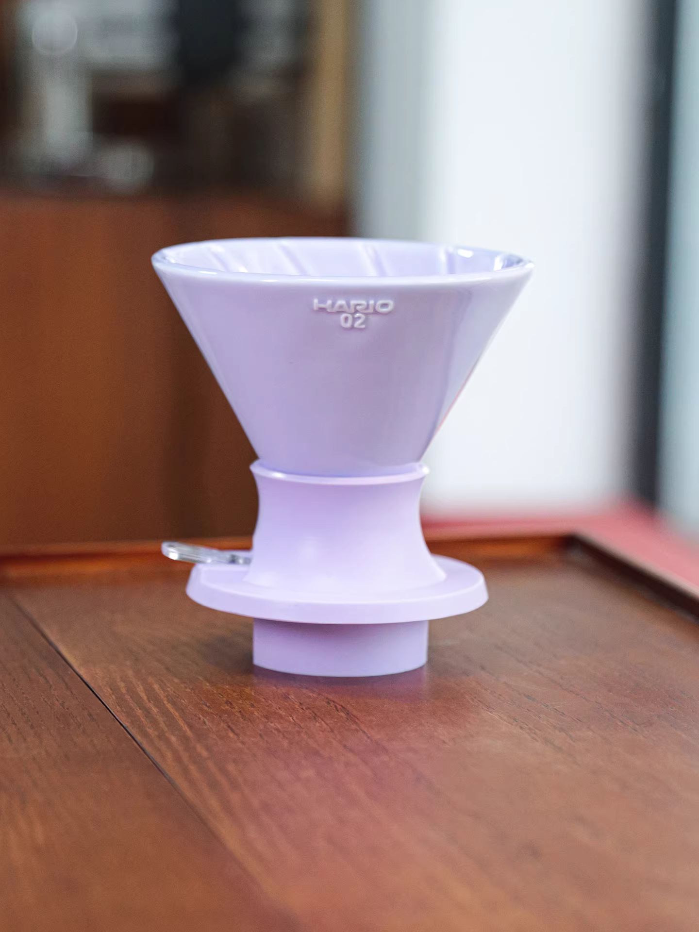 Cốc lọc có rãnh HARIO V60 Cốc thông minh bằng gốm hình hoa lan sáu cánh có công tắc Cốc lọc nhỏ giọt cà phê pha bằng tay