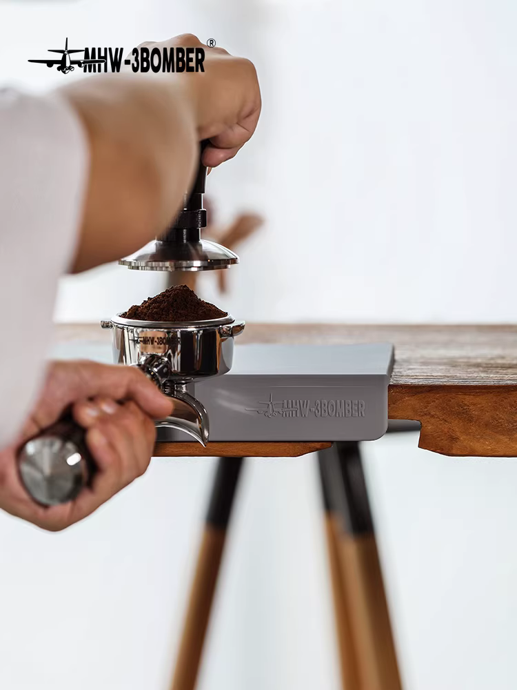 MHW Bomber Powder Hammer Pad Pressing Pad Bar Counter Pad Corner Pressing Pad cho tay cầm máy pha cà phê Espresso Pad silicon chống trượt