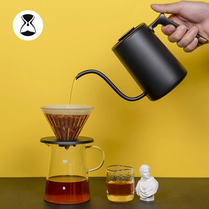 Bộ pha cà phê thủ công Taimo Bingtong với bộ lọc nhựa, bộ lọc nhỏ giọt, máy pha cà phê gia dụng kèm giấy lọc