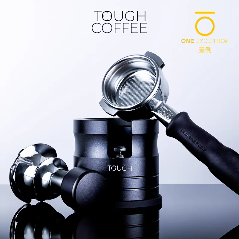 Miếng đệm ép cà phê cứng đầu cho máy pha cà phê Espresso, miếng đệm ép rảnh tay, búa ép, giá đỡ phân phối bột, 58MM