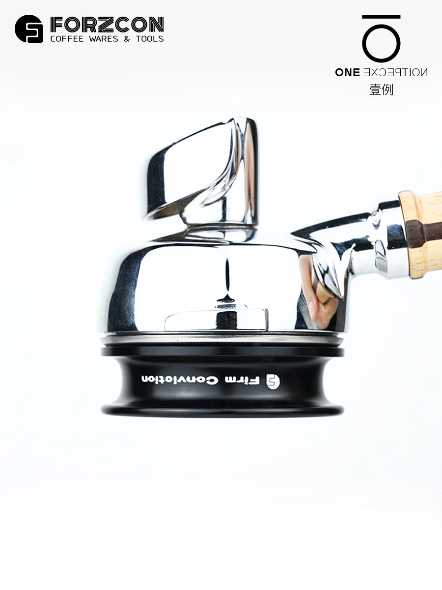 Vòng thu bột cà phê Fuguang, vòng tạo hình bột, phân phối bột đều, chống tràn, bộ thu bột gắn bên trong, kiểu bomber.