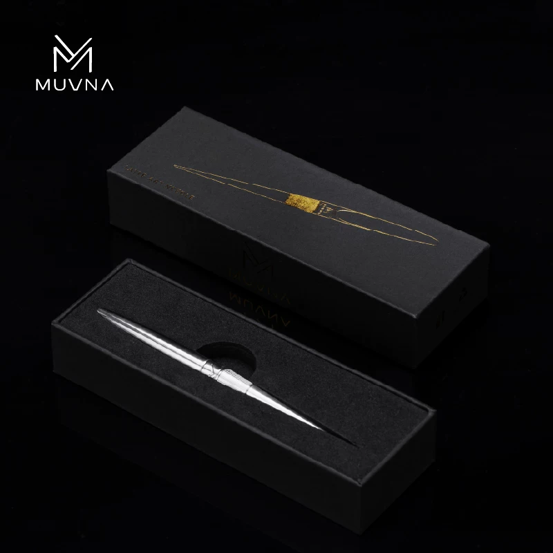 Kim chạm khắc cà phê MUVNA bằng thép không gỉ, dụng cụ tạo hình latte, que chạm khắc, bút trang trí cà phê Ý