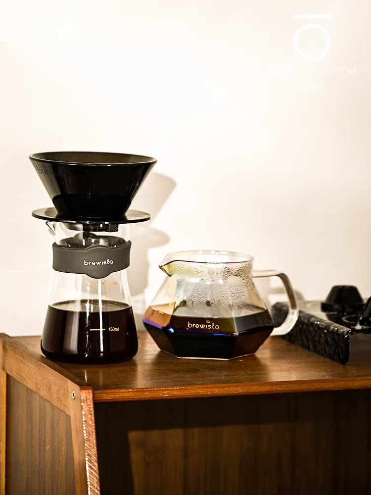 Bình lọc cà phê Brewista Magic Cube, pha cà phê thủ công V60, kiểu bánh, có đế từ thay thế được, không giới hạn