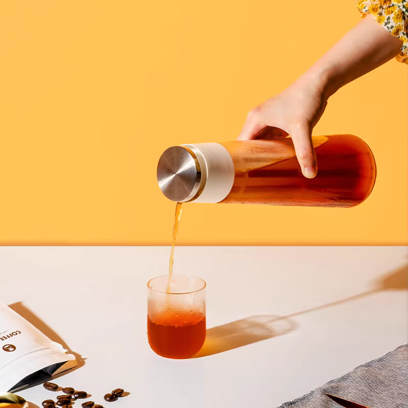 Bình pha cà phê đá Taimo, bình giữ lạnh pha cà phê lạnh, bình thủy tinh pha cà phê đá, bình trà trái cây pha lạnh, bình nước lạnh