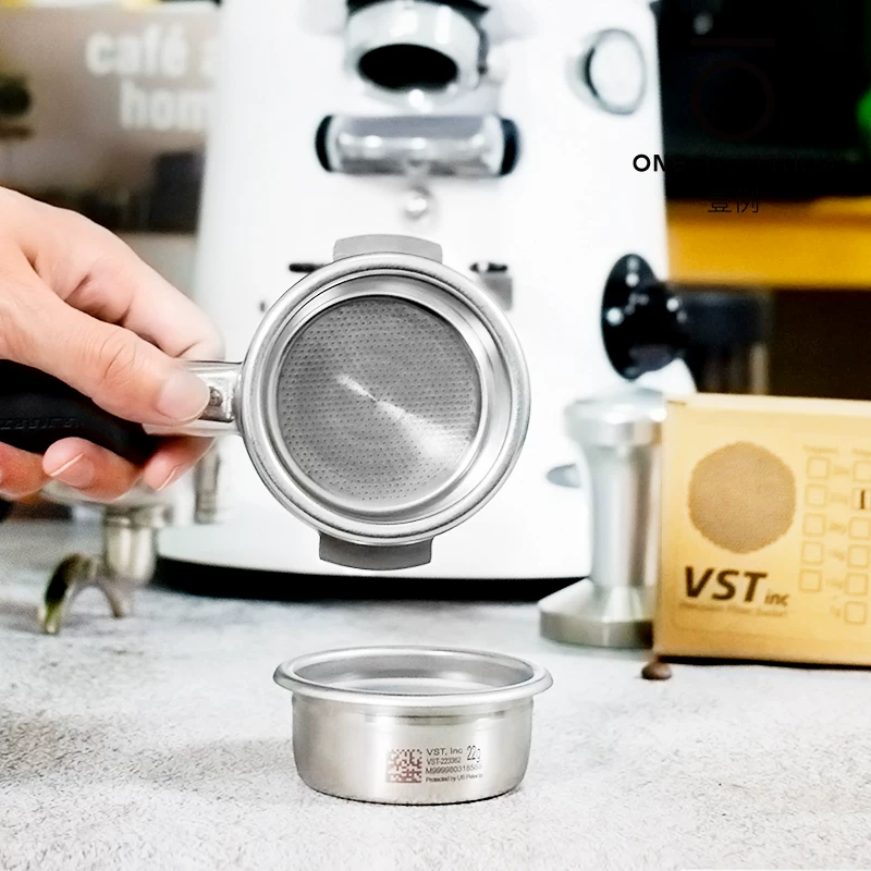 Bát lọc bột cà phê VST, máy Ý, cốc lọc espresso, bát lọc cải thiện tốc độ chiết xuất và chiết xuất đều, được WBC chứng nhận.