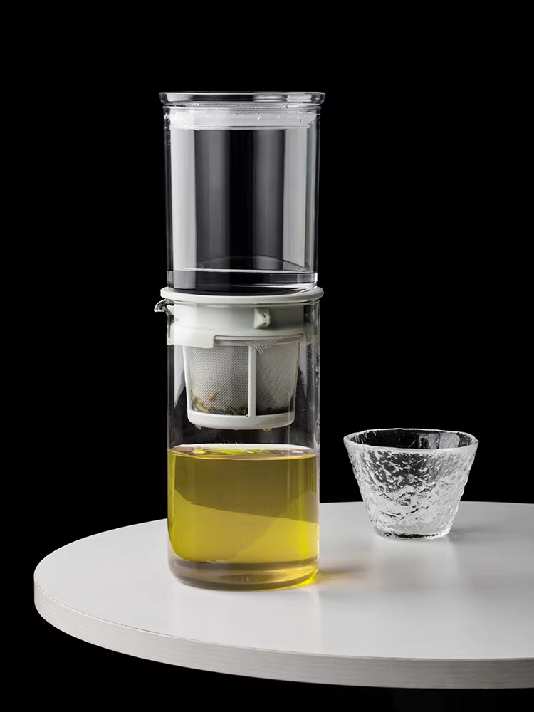 Bình pha cà phê đá HARIO Nhật Bản, pha cà phê trà lạnh, bình pha cà phê nhỏ giọt bằng thủy tinh chịu nhiệt, dùng trong gia đình, một mẫu WDD