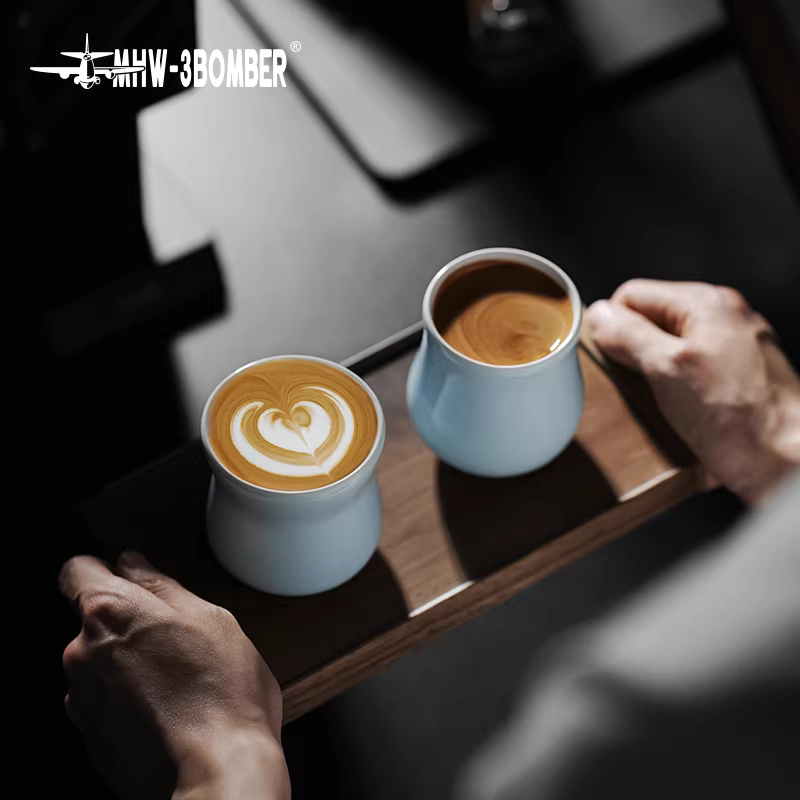 MHW Bomber Aura Cốc gốm sứ Cốc nếm thử CCC Cốc cảm giác mùi hương Bộ sưu tập hương thơm Cốc cà phê pha thủ công Cốc cà phê Espresso