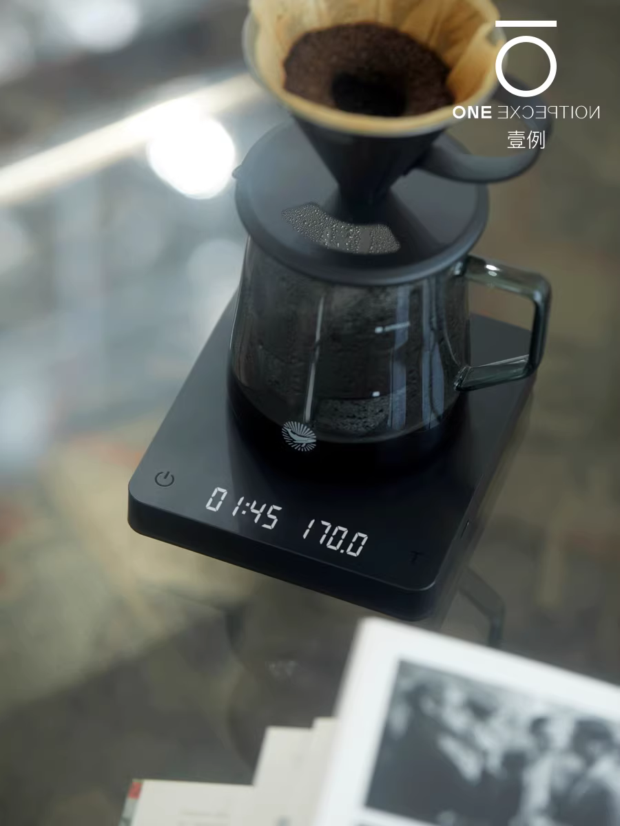 CAFEDE KONA cân kỹ thuật số tức thì Máy hẹn giờ pha cà phê thủ công của Ý khối cân thông minh Arc Taimo