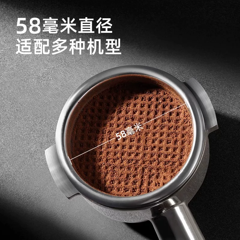 Phụ kiện máy pha cà phê Ý Hero, bộ lọc không đáy 58mm, máy pha cà phê espresso đã được độ chế, tay cầm gỗ, phụ kiện E61 spicy mom