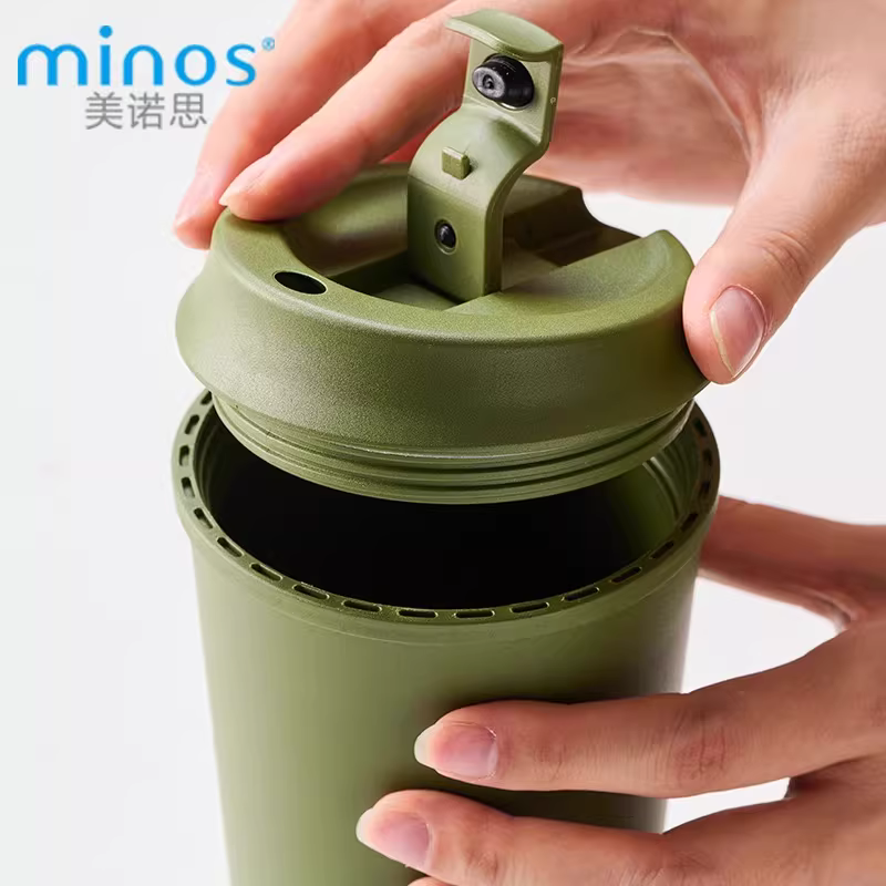 Cốc cà phê di động Minos, cốc cà phê treo tai, cốc trà, cốc xe hơi, cốc tiện dụng
