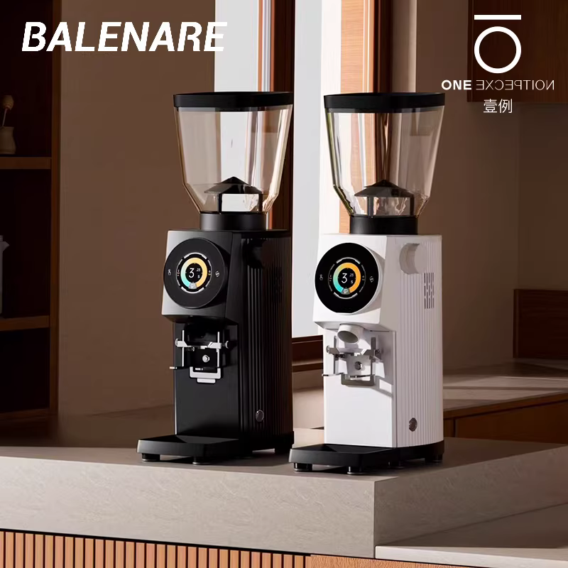 Máy xay cà phê thương mại Balenare G83E có hẹn giờ, dùng cho cà phê espresso và cà phê pha bằng phương pháp pour-over, cối xay phẳng 83mm