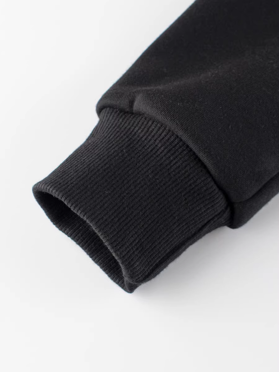 Áo khoác cotton lót lông cừu dày mùa đông cho bé trai, áo khoác có mũ trùm đầu bằng lông cừu cho trẻ em, áo khoác đệm bông ấm áp cho bé, áo khoác ngoài mùa xuân và mùa đông.