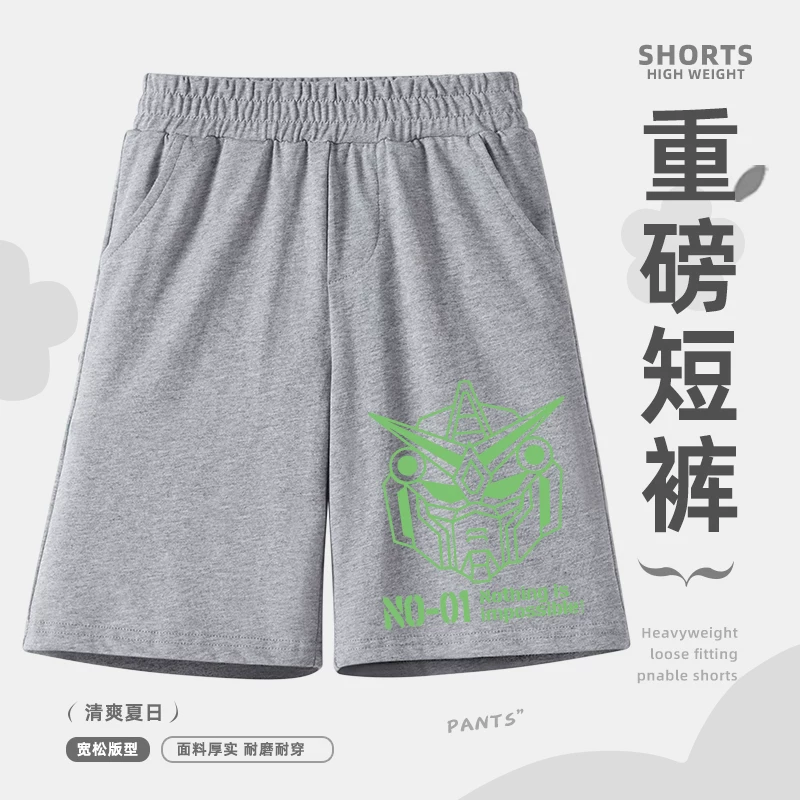 Quần đùi cotton nguyên chất cho bé trai 2025 kiểu dáng mới thời trang năng động phong cách cool ngầu dành cho bé trai lớn tuổi mùa hè chất liệu mỏng thoáng mát hợp thời trang