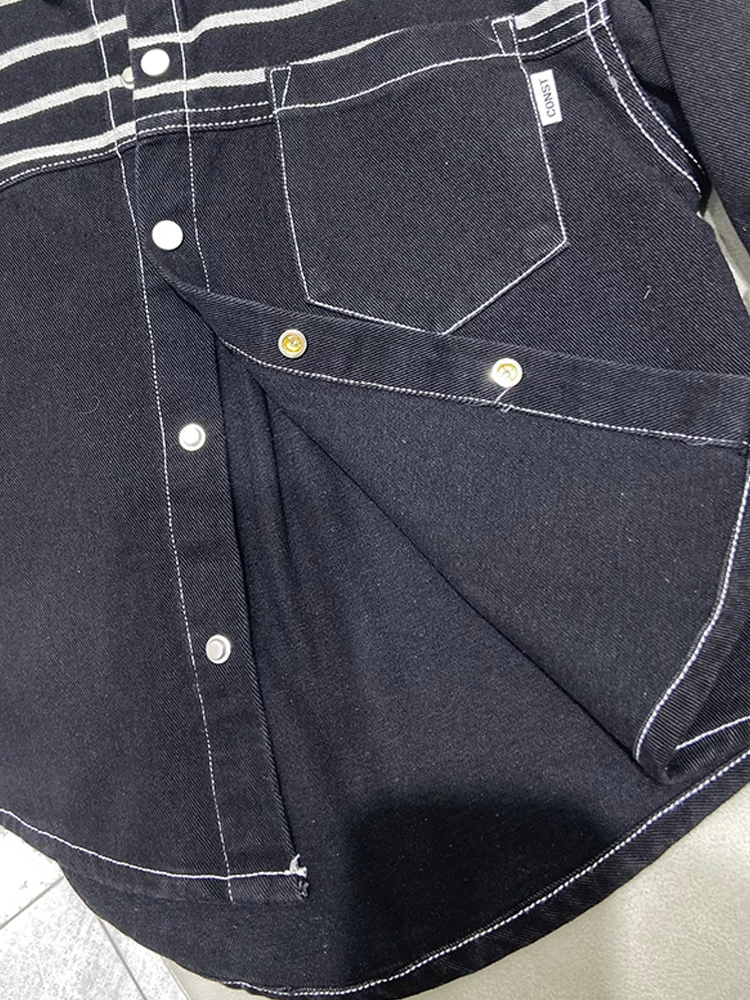 Áo khoác denim dày cho bé trai, mùa xuân 2025, áo sơ mi dài tay mới cho bé trai, áo khoác ngoài mùa xuân thu cho bé