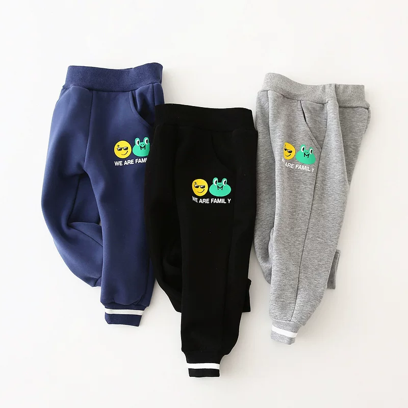 Quần nỉ trẻ em mẫu xuân đông 2025, quần thể thao dày giữ ấm cho bé, quần dài nỉ siêu mềm thời trang cho bé trai