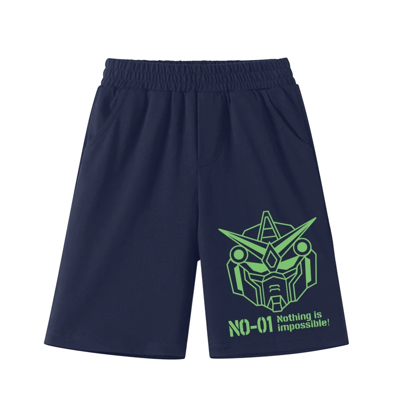 Quần đùi cotton nguyên chất cho bé trai 2025 kiểu dáng mới thời trang năng động phong cách cool ngầu dành cho bé trai lớn tuổi mùa hè chất liệu mỏng thoáng mát hợp thời trang