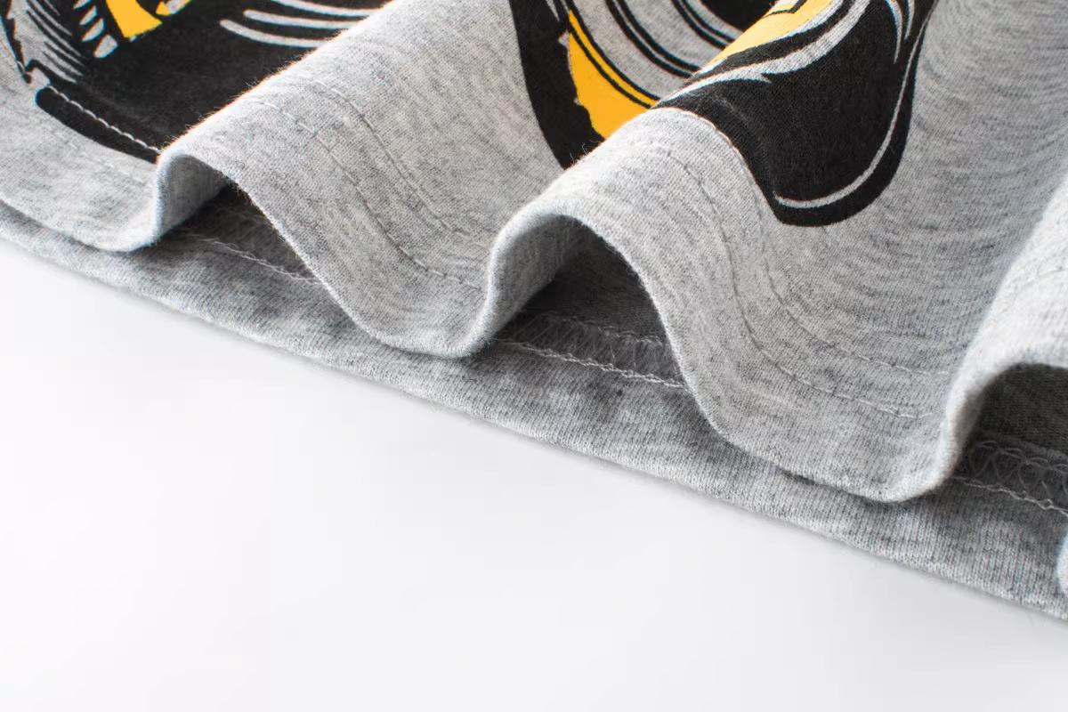 Áo thun bé trai tay ngắn chất cotton 100% kiểu Hàn Quốc hè 2025, áo lót in hình trẻ em