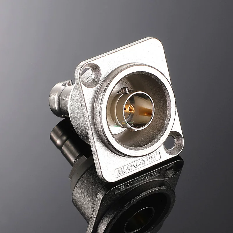 CANARE 75 Ohm Đầu nối BNC cái Q9 Ổ cắm gắn bảng điều khiển Loại D 86 Hộp thông tin BCJ-JRUDK