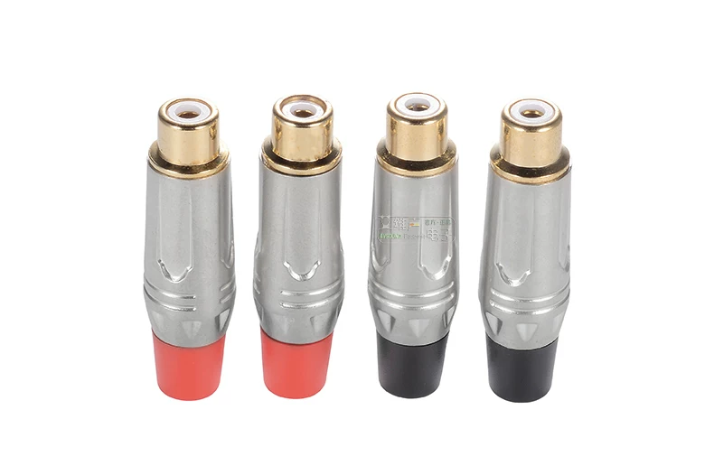 Miễn phí vận chuyển RCA phích cắm sen nam đầu thu kỹ thuật số kết nối cáp AV hàn đầu nối loa máy tính mixer DVD