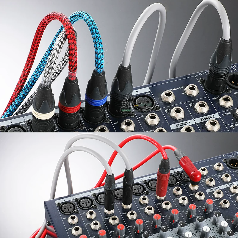 Cáp tín hiệu âm thanh micro CANARE L-2T2S/4E6S/2B2AT/GS-6/DA202