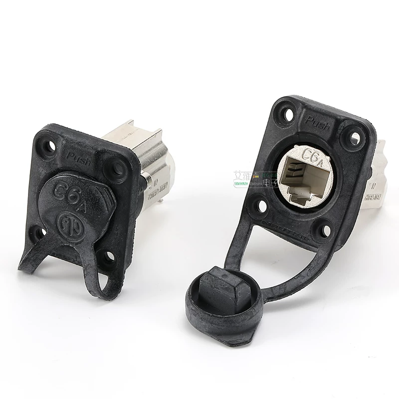 Đầu nối NEUTRIK loại D, loại 6A CAT6A, chống nước IP65, mã NE8FDX-Y6-W