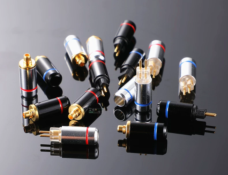 Cáp tai nghe sửa chữa tự làm thủ công, đầu nối MMCX pin 0.78 đực và cái, vỏ đầu nối SE535 SE846 SE425