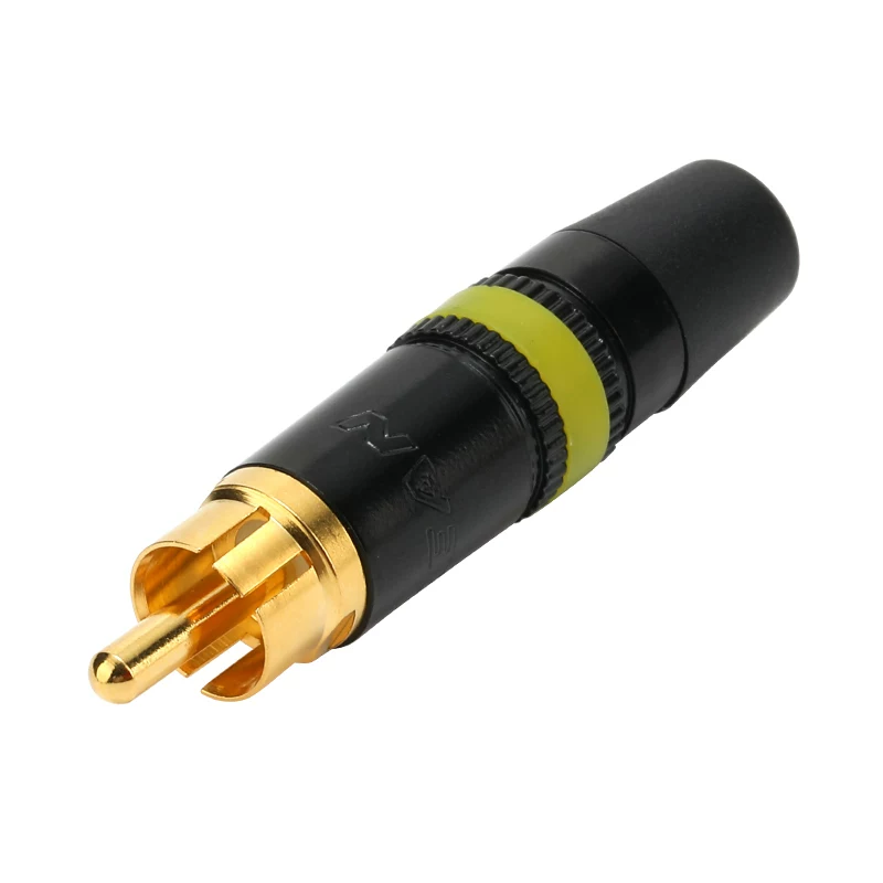 REAN Đồng Nguyên Chất Mạ Vàng NYS373 Lotus RCA Cổng Kết Nối Âm Thanh Video AV Thành Phần Kết Nối Cho Người Yêu Âm Thanh Sử Dụng Tại Nhà