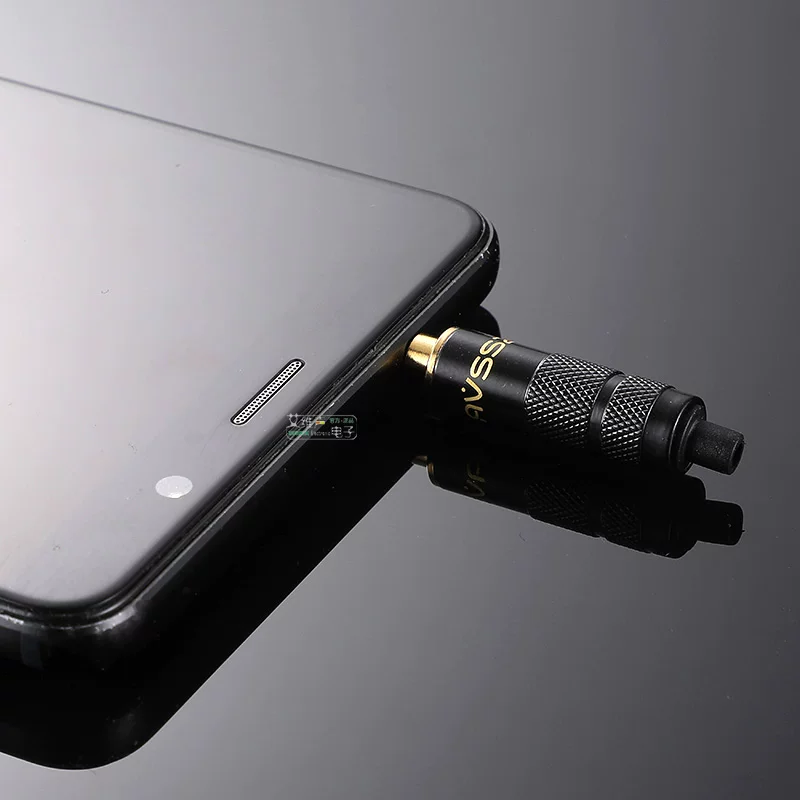AVSSZ lưới màu đen mờ bạc 3,5mm đầu cắm 2,5mm cáp nâng cấp tai nghe 4,4 cáp audiophile hàn cân bằng mạ vàng