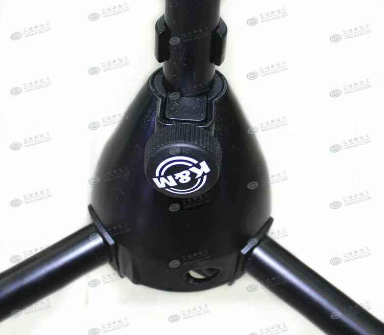 Giá đỡ micro K&M nhập khẩu chính hãng Đức 25910, giá đỡ micro thấp, chân máy ba chân đứng thẳng để thu âm nhạc cụ