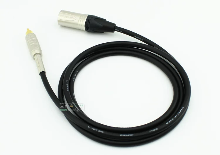 Cáp âm thanh cân bằng RCA sang XLR đầu đực và đầu cái, cáp âm thanh cân bằng Jia Nai Mei F-10 Newtrick NC3MXX