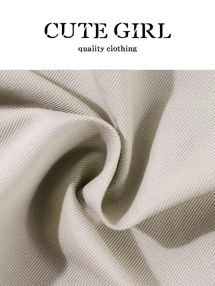 Quần ống rộng dáng rộng đơn giản phong cách Hàn Quốc dành cho nữ, phong cách mùa thu mới có thắt lưng, quần ống thẳng