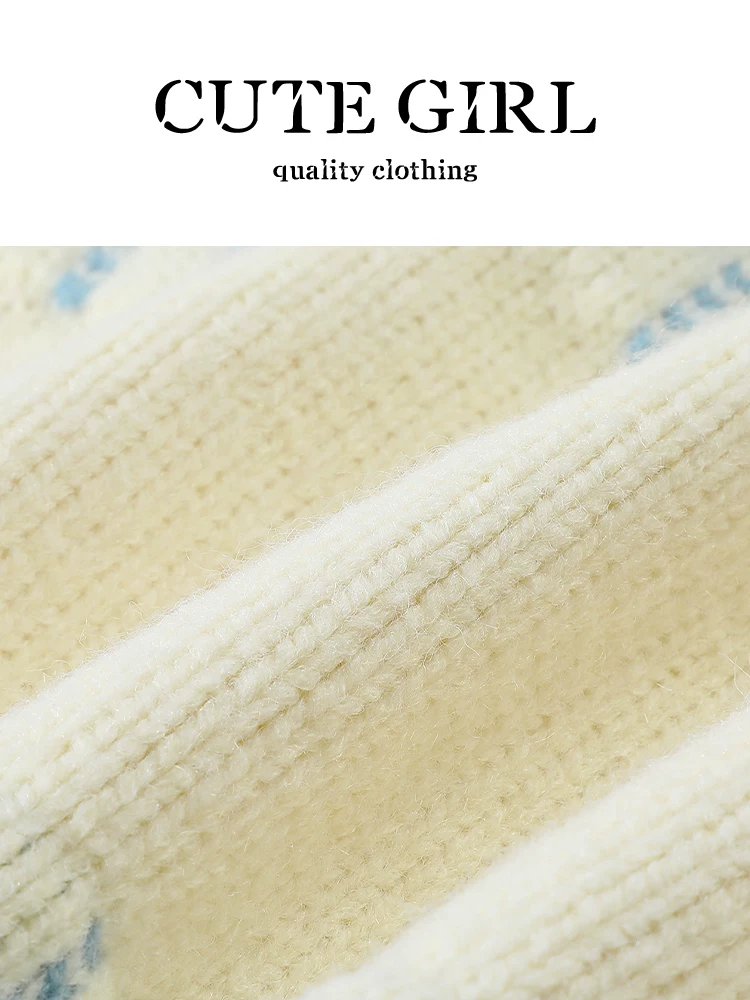 Áo khoác len có mũ trùm đầu kiểu Fair Isle phong cách Hàn Quốc dành cho nữ, phong cách Giáng sinh mùa thu đông, dáng rộng và đa năng, áo len cardigan mềm mại và ấm cúng.
