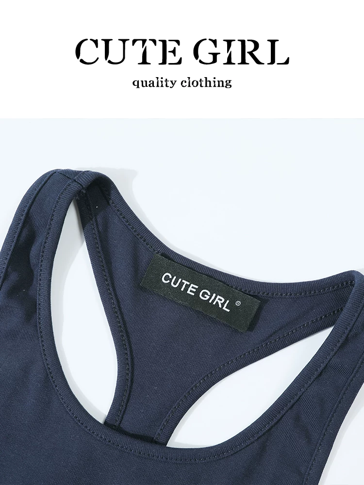 CuteGirl phong cách Hàn Quốc Áo thun dài tay sọc lệch vai ngọt ngào và cay cay phối áo hai dây Bộ đồ hai mảnh cho mùa thu