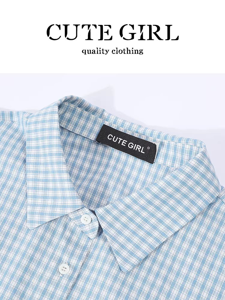 Áo sơ mi kẻ sọc phối ren giảm tuổi tác phong cách Hàn Quốc dễ thương dành cho nữ đầu xuân Áo kiểu độc đáo và siêu xinh