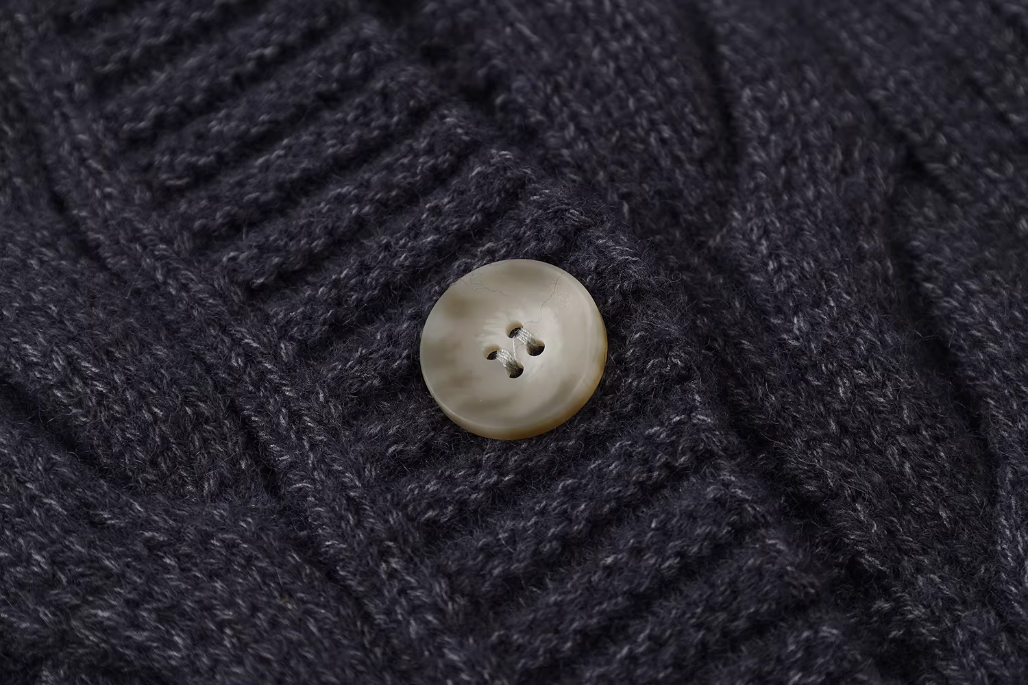 Áo len đan dây màu xám cao cấp phong cách preppy của CuteGirl dành cho nữ, phong cách thu đông mới, áo khoác ngoài kiểu dáng lười biếng.