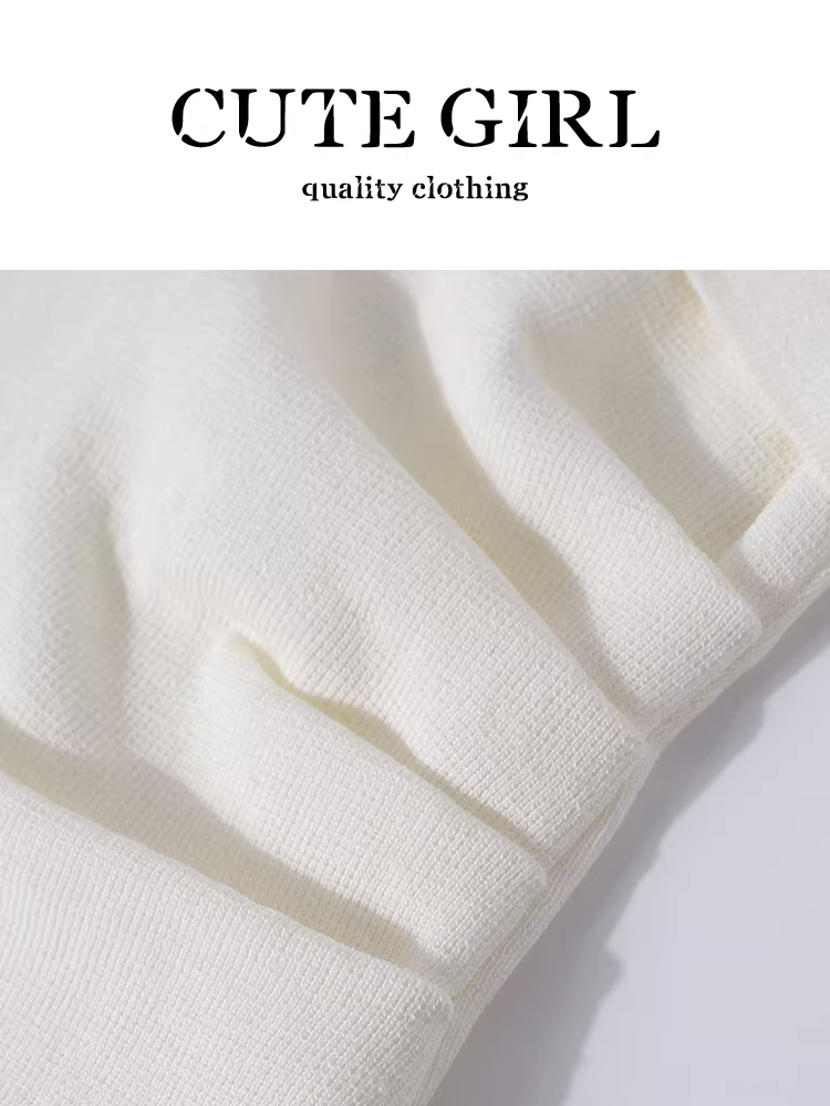 Áo thun ngắn tay lệch vai màu trắng phong cách Pháp dễ thương dành cho nữ trong mùa hè, áo xếp ly eo thon tuyệt đẹp